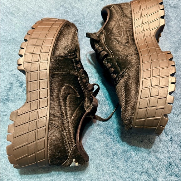 Nike Air Jordan 1 Brooklyn Low Platform Shoes Gym Black Women's 9 - Picture 3 of 5